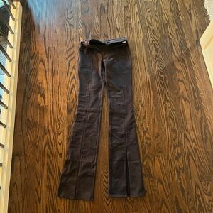 Alo Cut out slit pants never worn